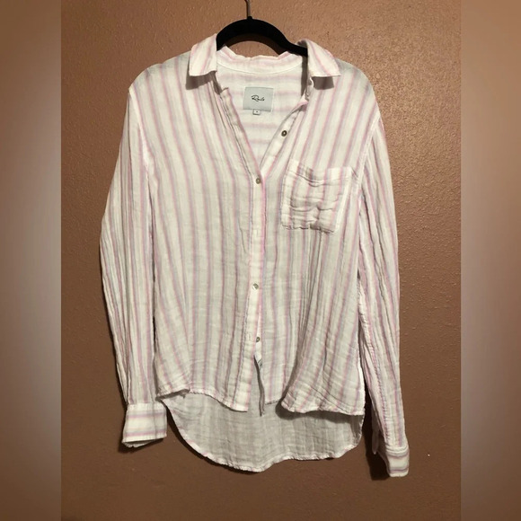 Rails Ellis Gem Stripe Button Down Small - Picture 2 of 4